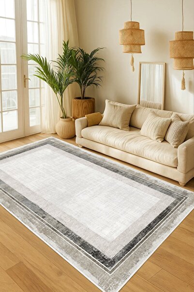 West Home Makinede yıkanabilir kaymaz taban leke tutmaz dijital mutfak halısı...