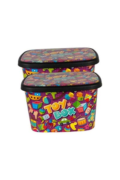 ZAYAZ Toy Box Storage Container 50 LT 54-42-32 cm