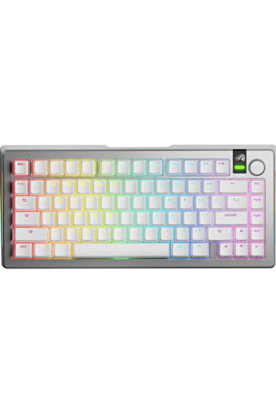 Glorious Tastatura mecanica GMMK 3 PRO, Fox Switches, Wireless, Wired, 81 taste (Gri)