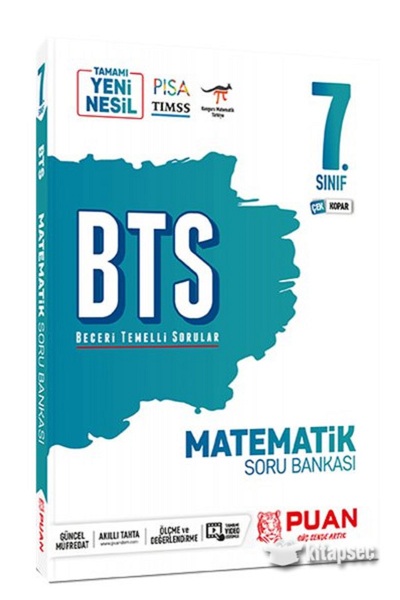 Puan Yayınları PUAN 7.SINIF MATEMATİK SORU BANKASI