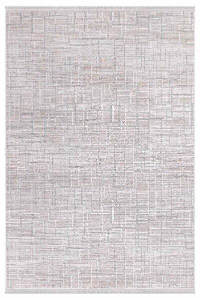 İpek Halı Alaçatı 2612a Bej Yumuşak Dokulu Modern Salon, Mutfak, Oturma, Çocu...