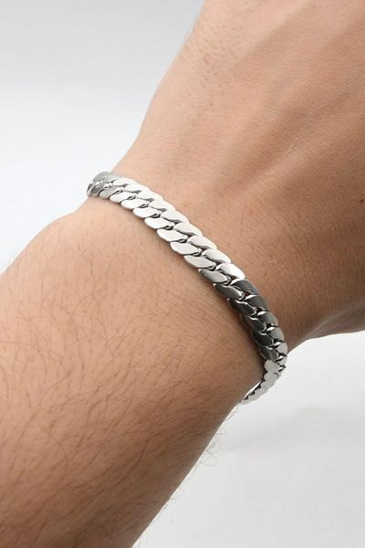 Prestige Snake Model Stainless Steel Bracelet 7mm 902108
