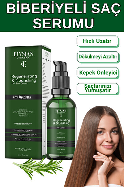 Elysian Essence Biberiyeli Saç Serumu Hızlı Uzama Etkili ve Dökülme Karşıtı -...
