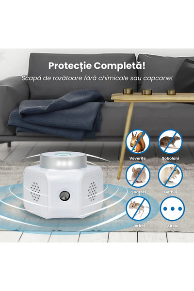 D&K WONDER D&K Premium Υπερηχητικό Απωθητικό Ποντικιών/Αρουραίων | έως 120 m,...