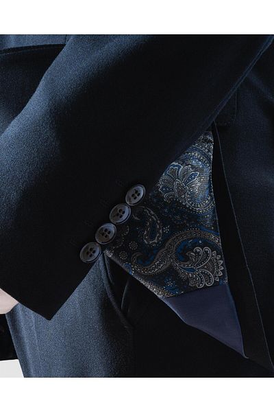 echol Ech.2351 Plain Fabric Vest Suit