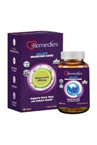 iremedies iMagnesium 500mg Chelated 90 Tablets