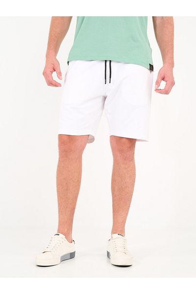 KVL by KENVELO Men's sports Bermuda shorts with logo