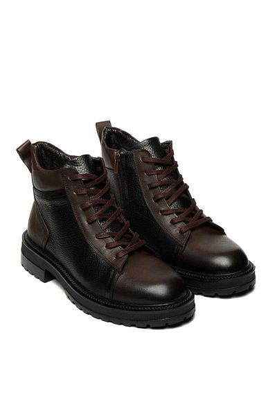 Bestello Lace-Up Thermo Sole Flat Boots 023-127 Men's Boots