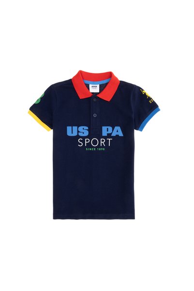 U.S. Polo Assn. Tricou Polo cu imprimeu logo