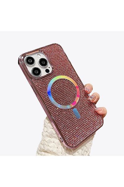 Case Club Luxury Diamond Magnetic Phone Case for iPhone 13