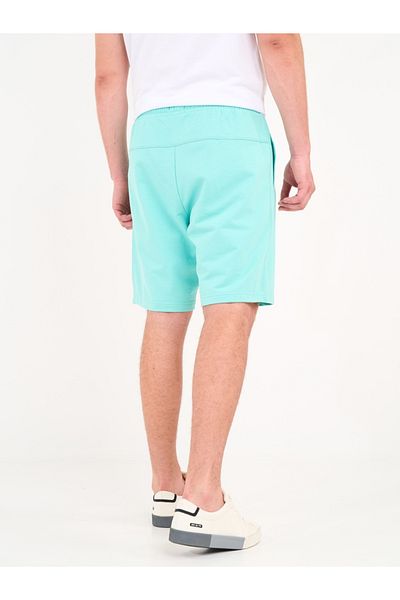 KVL by KENVELO Men's sports Bermuda shorts with logo print