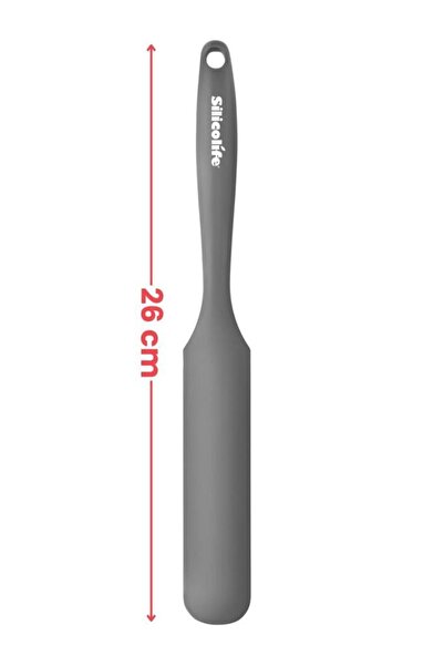 Silicolife 2’li Pasta Spatula Seti, Silikon Yanmaz Yapışmaz Spatula ve Çikolata Krema Reçel Sıvama Bıçağı Seti