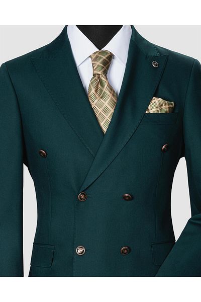Suit Sartoria Ssa 2609 Straight Fabric Double Breasted Double Leg Suit