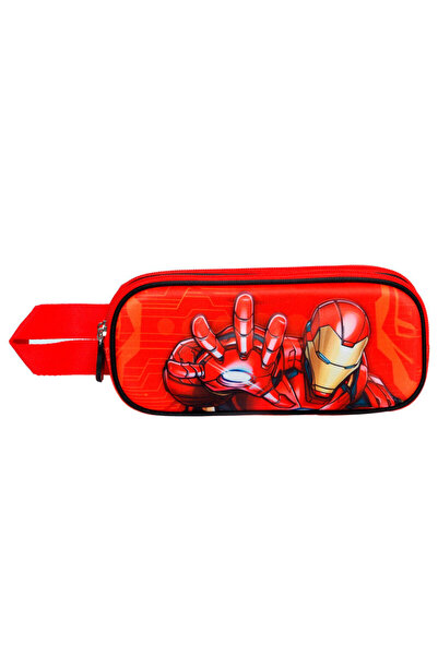 Marvel Penar Avengers - Iron Man, design 3D, 2 compartimente, dimensiuni 21 x 10 x 7 cm