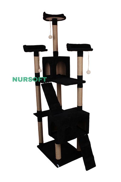 Nursoft Cat City New Residence Cat Playhouse and Scratching