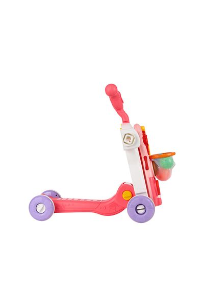 Kikka Boo 4in1 walker for children KikkaBoo Sweet Escape Pink convertible into a vehicle without pedals/tr