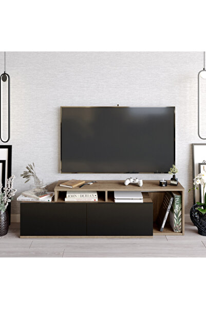 Home Box وحدة تلفزيون Modulix Mona مقاس 1.5 متر لأجهزة التلفزيون حتى 65 بوصة