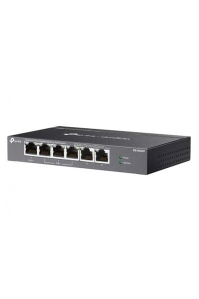 TP-LINK Switch Omada DS106GPP, 6 porturi, Gigabit, PoE
