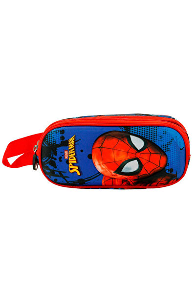 Marvel Penar Avengers - Spider-Man, design 3D multicolor, 2 compartimente, 22 x 10 x 7 cm, model 2