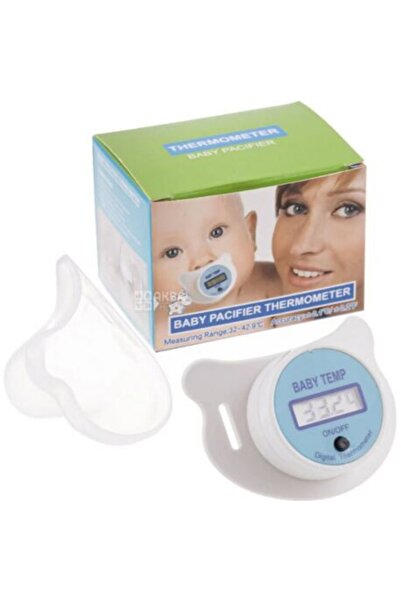 Insta "Digital Baby Pacifier Thermometer, Accuracy LCD Display Nipple Thermometer for Oral Temp Measuring"