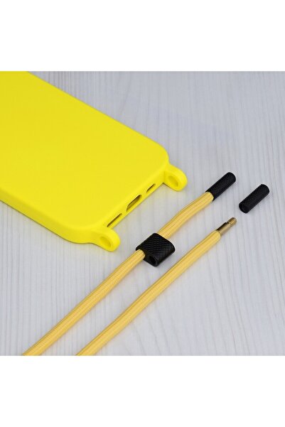 OEM Protective Case for iPhone 15 Pro Max, Grip Pro, Crossbody Lanyard, G865, Metal, Yellow