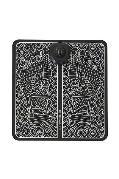 OEM Covoras pentru masaj pentru picioare, EMS, 9 niveluri de intensitate, Negru
