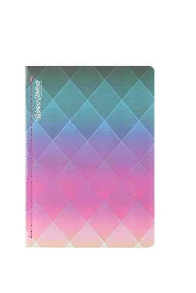Roco Metallic Memo A5 Notebook – 40 Sheets with Elastic Band Closure