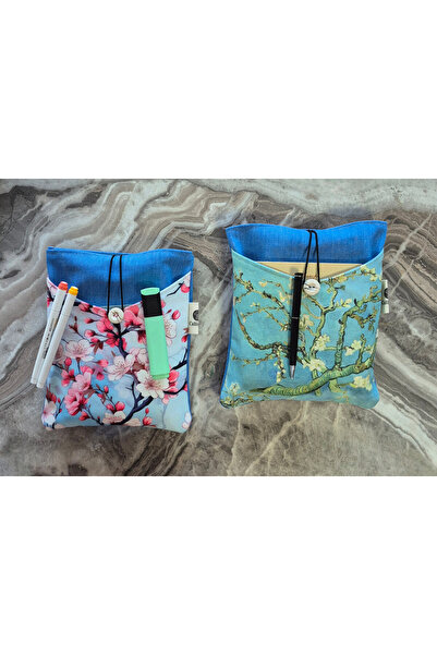 Calliopia Van Gogh Badem Ağacı Kot Kitap Kılıfı