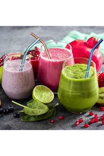 Kiesa Set of 6 Stainless Steel Spoon Pipettes and Cleaning Brush 22 cm