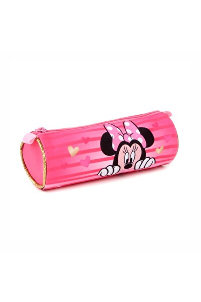 Disney Penar Minnie Mouse, neechipat, un compartiment, cilindric, multicolor, lungime 20 cm, diametru 7 cm
