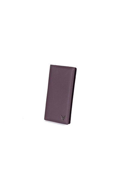 Ahıska Deri Ahiska Unisex Leather Wallet with Phone Holder