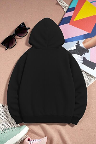 uyguntarz Φούτερ Unisex W με στάμπα Oversize