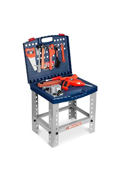 Ricokids Atelier pentru copii , din plastic, numeroase accesorii, 4 x chei, c...