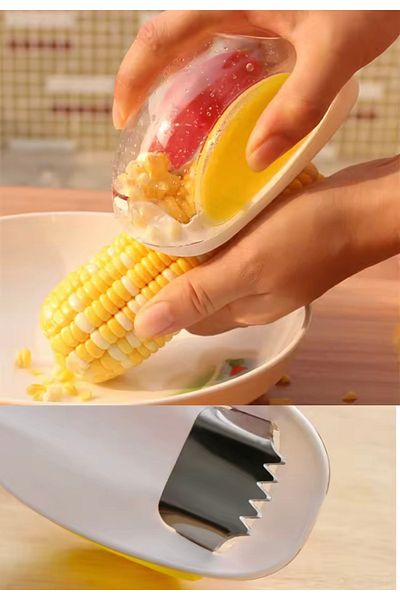 Generic Corn peeler with grain collector