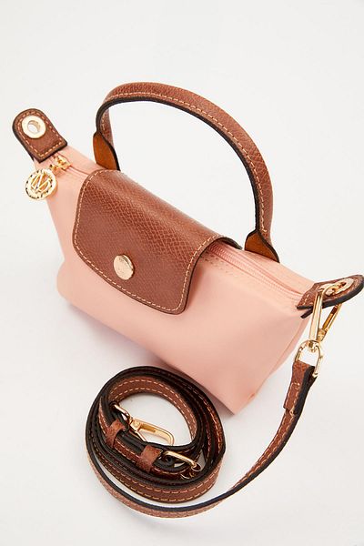 Levidor Pink Leather Cover Detailed Handbag