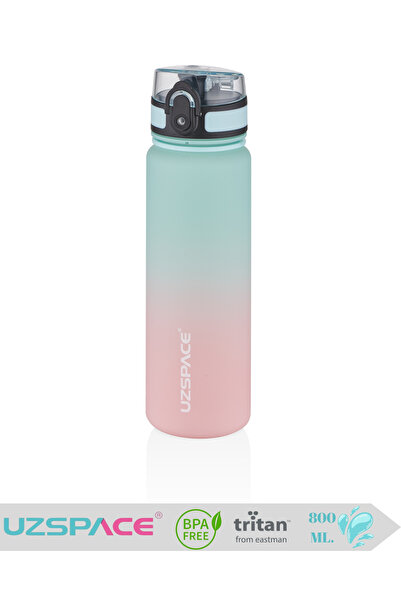 Vagonlife Uzspace Çift Renk Suluk-Matara 800 Ml. (Pipetsiz/Rahat İçim)