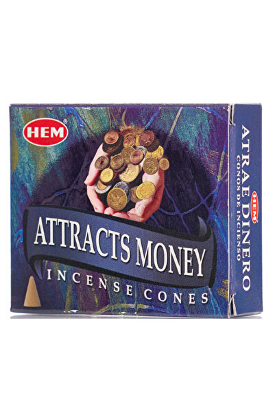 HEM ALL Conuri Parfumate HEM, Attracts Money, 10 buc