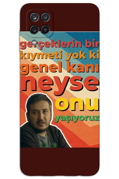 MRCİLETİSİM حافظة لهاتف سامسونج جالاكسي A22 / M22 / M32 غطاء خلفي مطبوع بنمط ...
