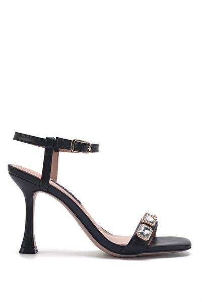 Nine West Asayen 3fx crne ženske sandale na petu