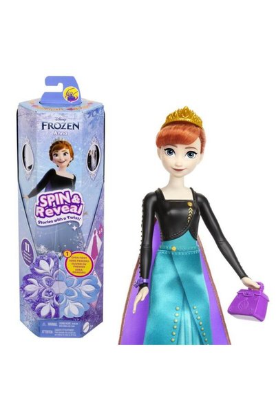 Disney Păpușa Frozen Spin and Descoper Anna