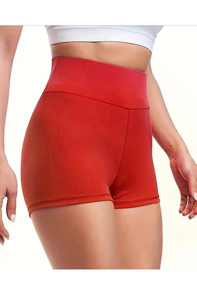 Lacis High Waist Compression Fitness Shorts