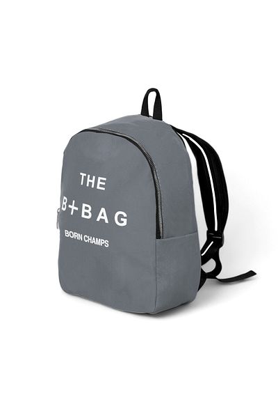 PowerSpeed Women's Smoked Text Printed Single Compartment Backpack