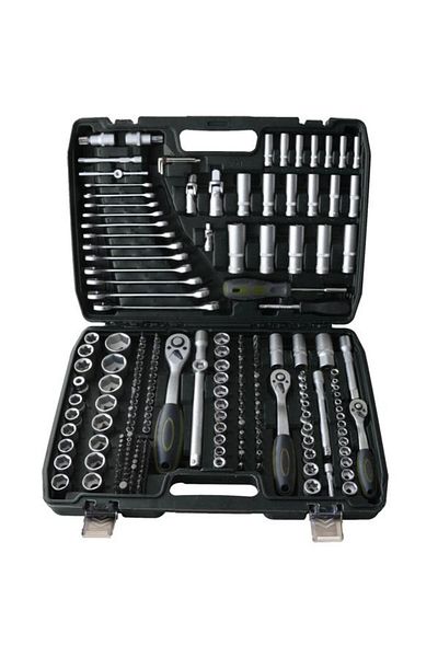 Heinner Tool Set 216 Pieces CTSM029, Chrome-Vanadium Material, Storage and Transport Box