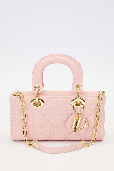 Levidor Pink Chain Strap Accessory Handbag