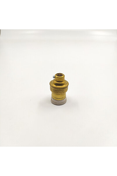 Retro Vitrini Dekoratif E14 Metal Bronz Renk Duy (1 ADET)