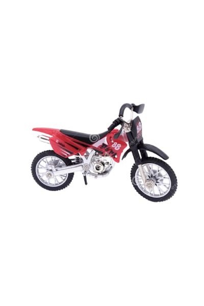 OEM Minimotocicleta Finger Dirt Bike cu piese de rezerva de ghidat cu degetul pentru copii, red