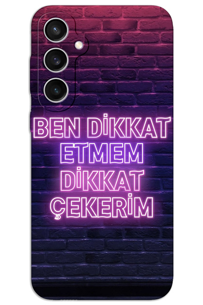 MRCİLETİSİM حافظة هاتف سامسونج جالاكسي S23 بلس ذات غطاء خلفي مطبوع بنمط HD - ...