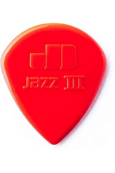 DUNLOP Jim 47r3n Κιθάρα Πένα 3 τεμαχίων Nylon Jazz II Red Plectrums