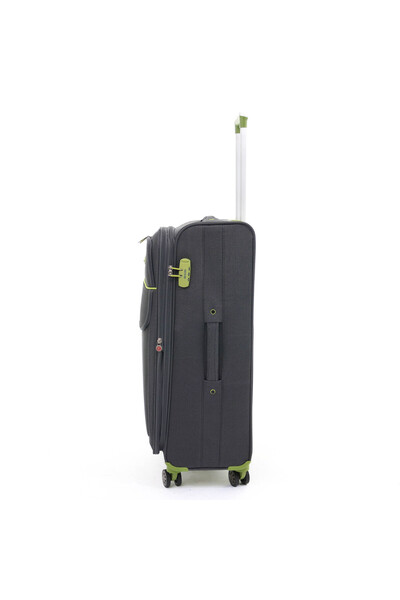Lamonza Troler Superlight, 78X47x29 cm, 3.6 kg, extensibil 30%, gri / verde