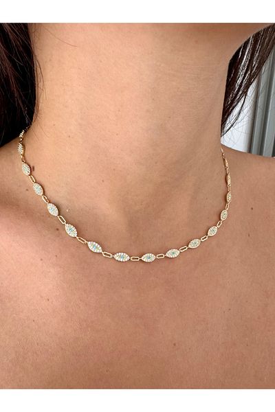 NiAccessory Elegant Eye Necklace